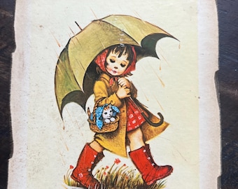 Vintage Wall Plaque | Kitschy Wall Decor