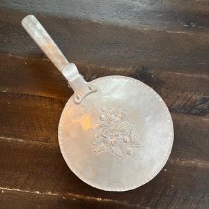 Vintage Hand Forged Metal Pan | Vintage Kitchen Decor