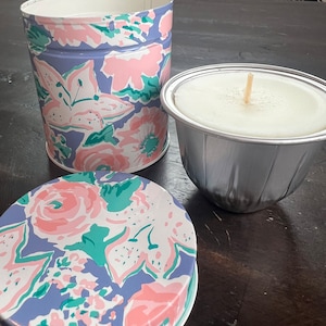 Vintage Avon Candle and Tin | Vintage Avon | Vintage Candle
