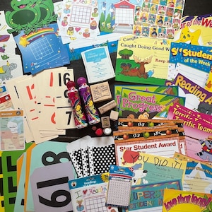 Vintage Teaching Ephemera Bundle | Craft Supplies | Junk Journal | Scrapbook