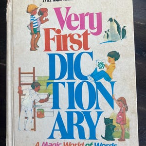 Vintage MacMillan Very First Dictionary | Children’s Dictionary