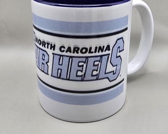 North Carolina Tar Heels Coffee Mug, 11oz Ceramic Cup