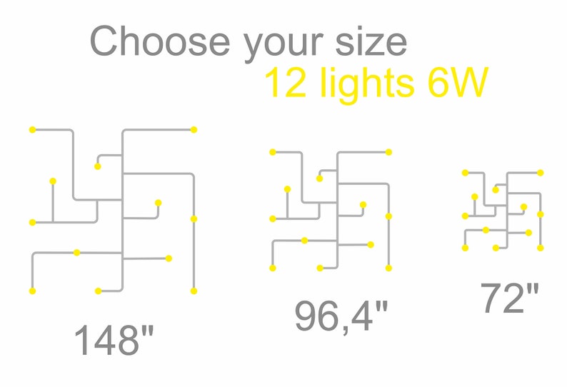 Large pipe lamp Industrial Lighting pipeline Chandelier Etsy