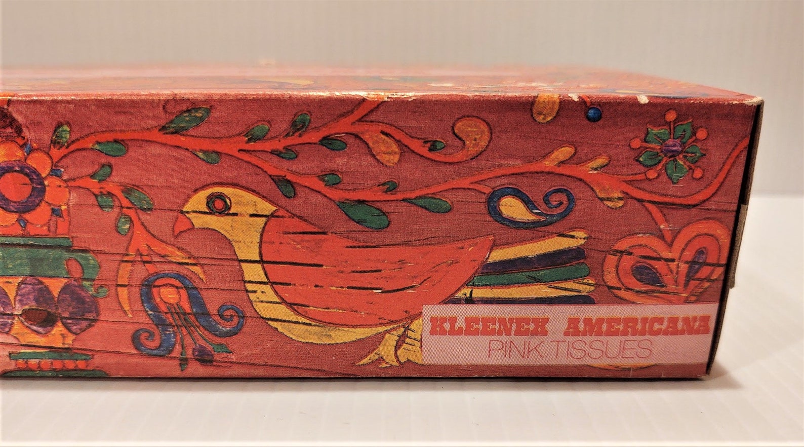 Vintage Kleenex Americana Decorative Promotional Kleenex Box Etsy
