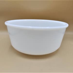 VTG White Milk Glass Stand Mixer Bowl - Unknown Maker - Unknown Model
