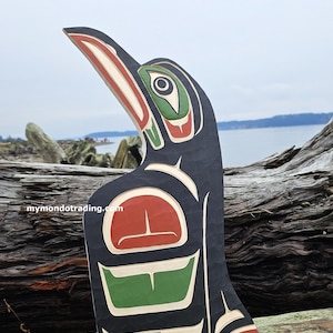 Indigenous Native American Pacific Northwest Coast Raven, Wall Art ...
