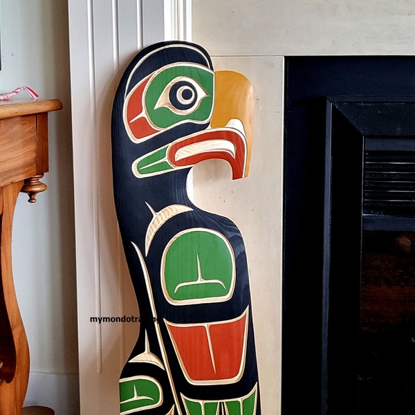 Hand Carved Native Wall Art - Etsy