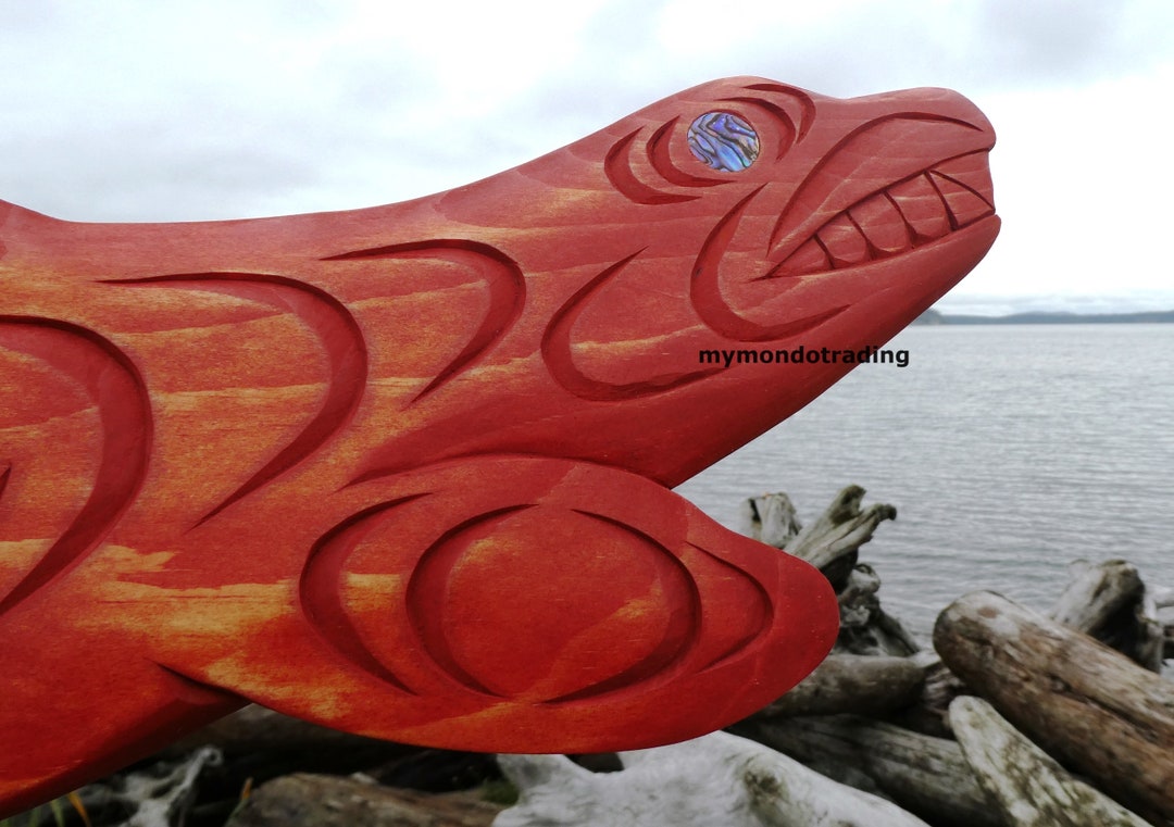Indigenous Native American Pacific Northwest Coast Native Orca Whale ...