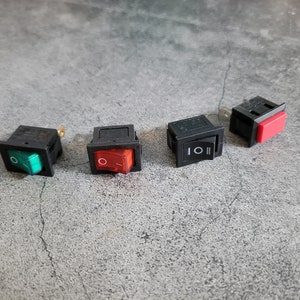 Rectangular &quot;Speeder&quot; Style Switches