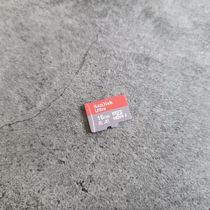 Tarjeta de memoria Sandisk de 16 GB