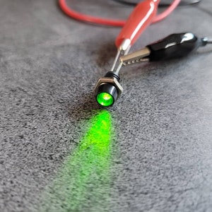 LED decorativo con bisel negro v2 (colores surtidos)