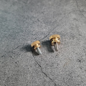 Adjustable Brass Thumbscrew (6-32 & 8-32)