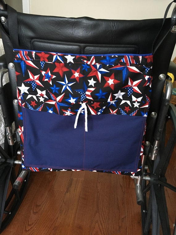 WHEELCHAIR TOTE BAG/ Wheelchair Caddy/ Wheelchair Accessory Etsy