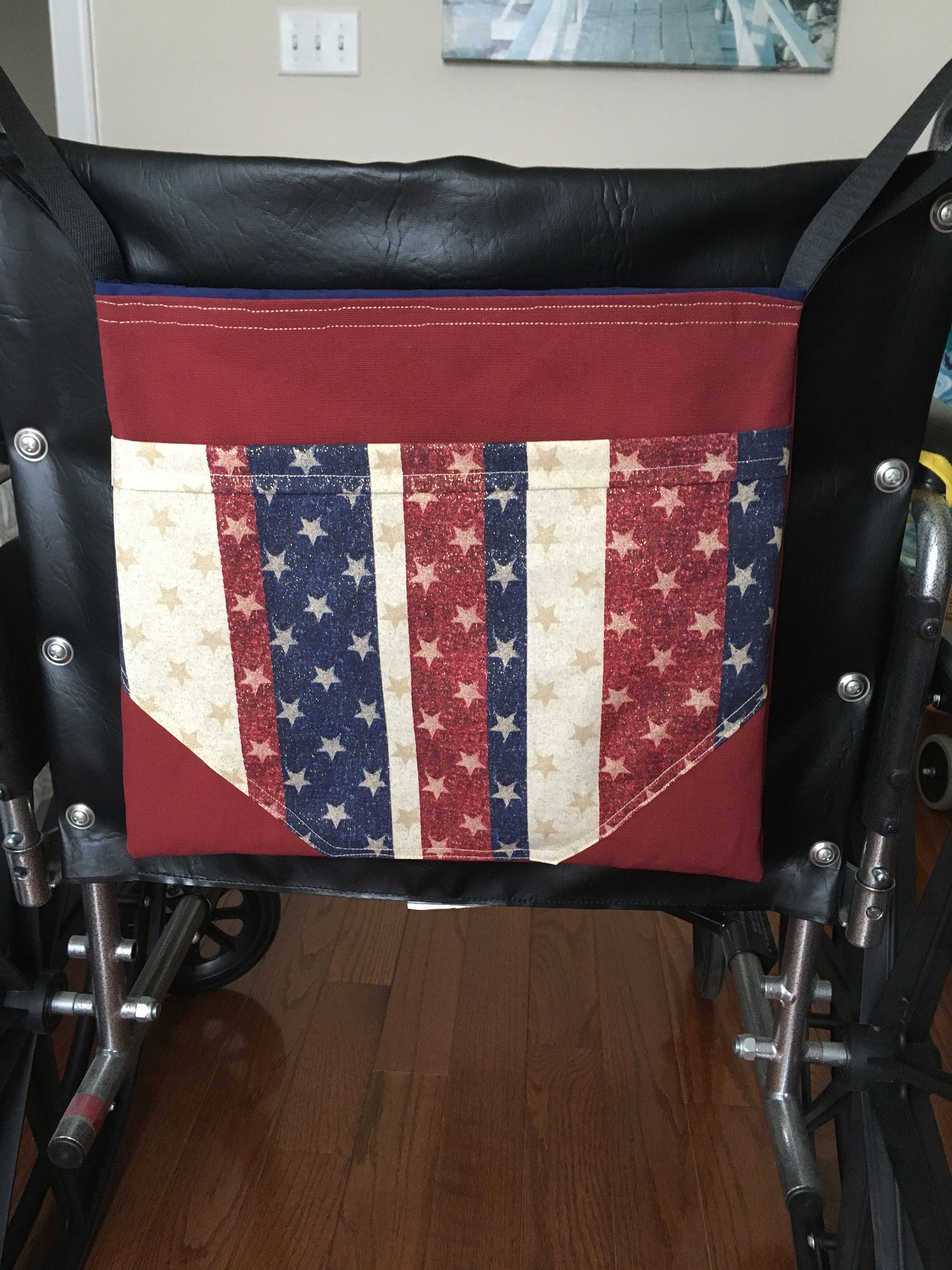 WHEELCHAIR TOTE Bag/plus a Cell Phone Bag / Wheelchair Caddy/ Etsy