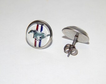 Mustang Logo Etsy
