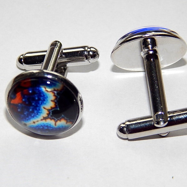 Cufflink Earring Set Etsy
