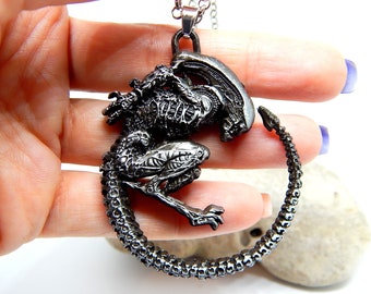 Collana Ciondolo Predator Aliens – Gioiello Moda Unisex In Lega Ipoallergenica - 2