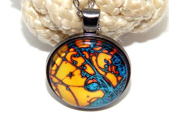 The Strokes Logo Pendant Necklace: Indie Rock Music Jewelry