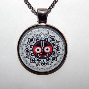 Lord Jagannath pendant necklace  jewelry, Lord Krishna pendant, Lord Krishna symbol