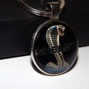 Ford shelby Mustang logo necklace, Shelby Cobra pendant, Ford shelby cobra emblem, car logo keychain, Ford shelby keychain jewelry patch
