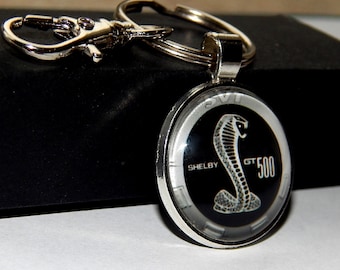Ford Shelby ID500 Schlüsselanhänger: Cobra Emblem Anhänger