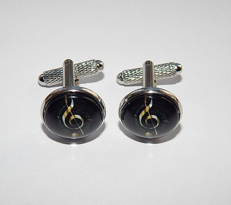 Fleur Di Lis New Orleans Cufflinks Antiqued Silver Tone With