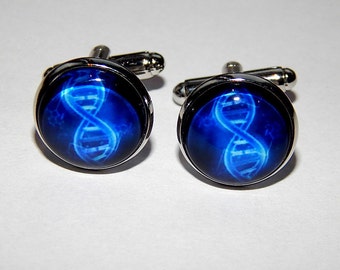 Gemelli del DNA: doppia elica, gioielli scientifici, regalo per gli sposi