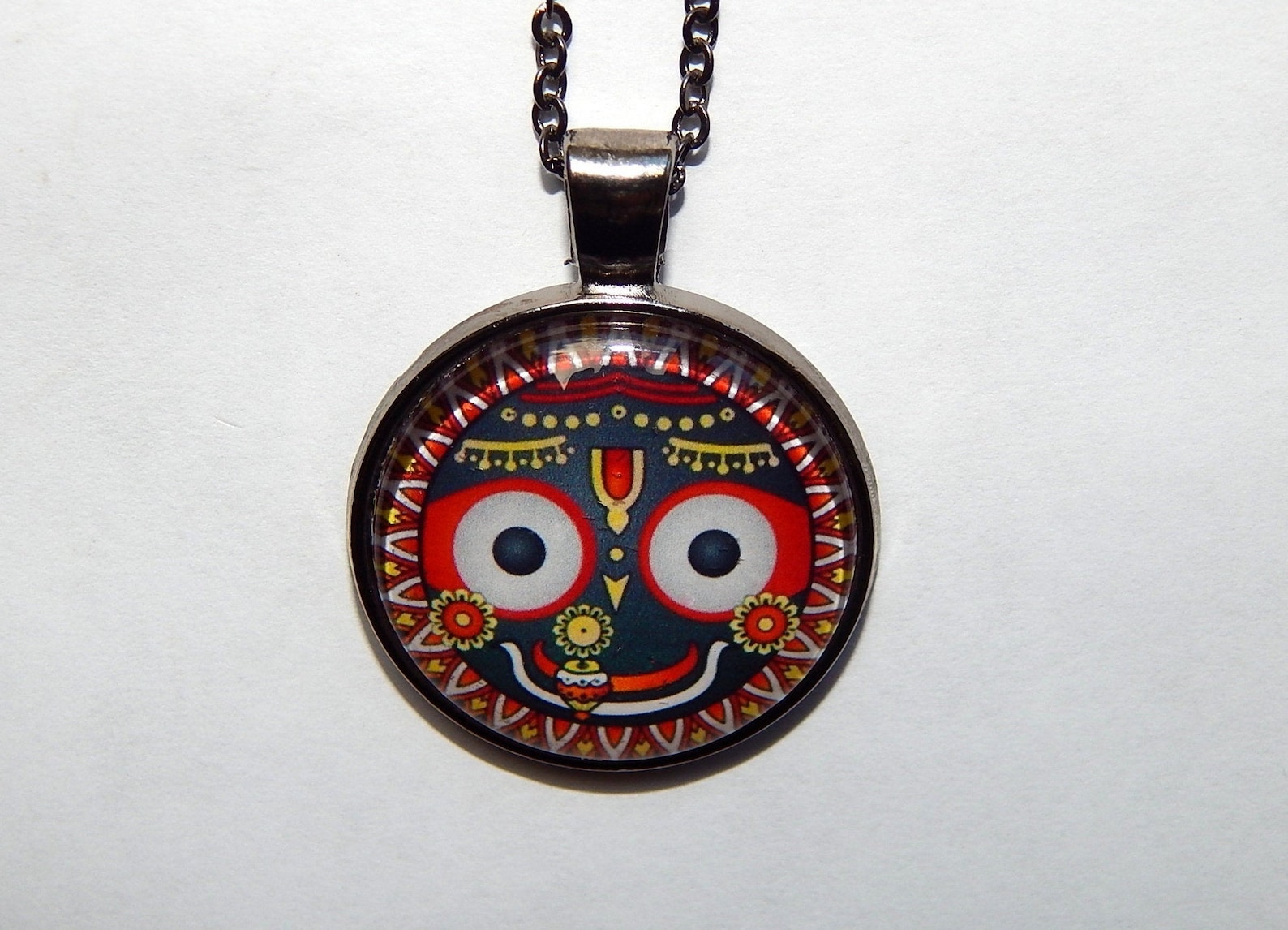 Lord Jagannath Pendant Necklace Jewelry Lord Krishna Pendant Etsy