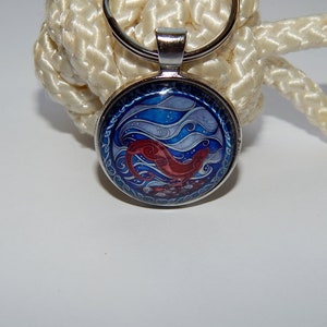 Otter Anhänger, Otter Halskette, Schmuck Schlüsselanhänger, Otter Totem, Geist Otter, magischer Otter, Otter-Amulett, Otter-Talisman