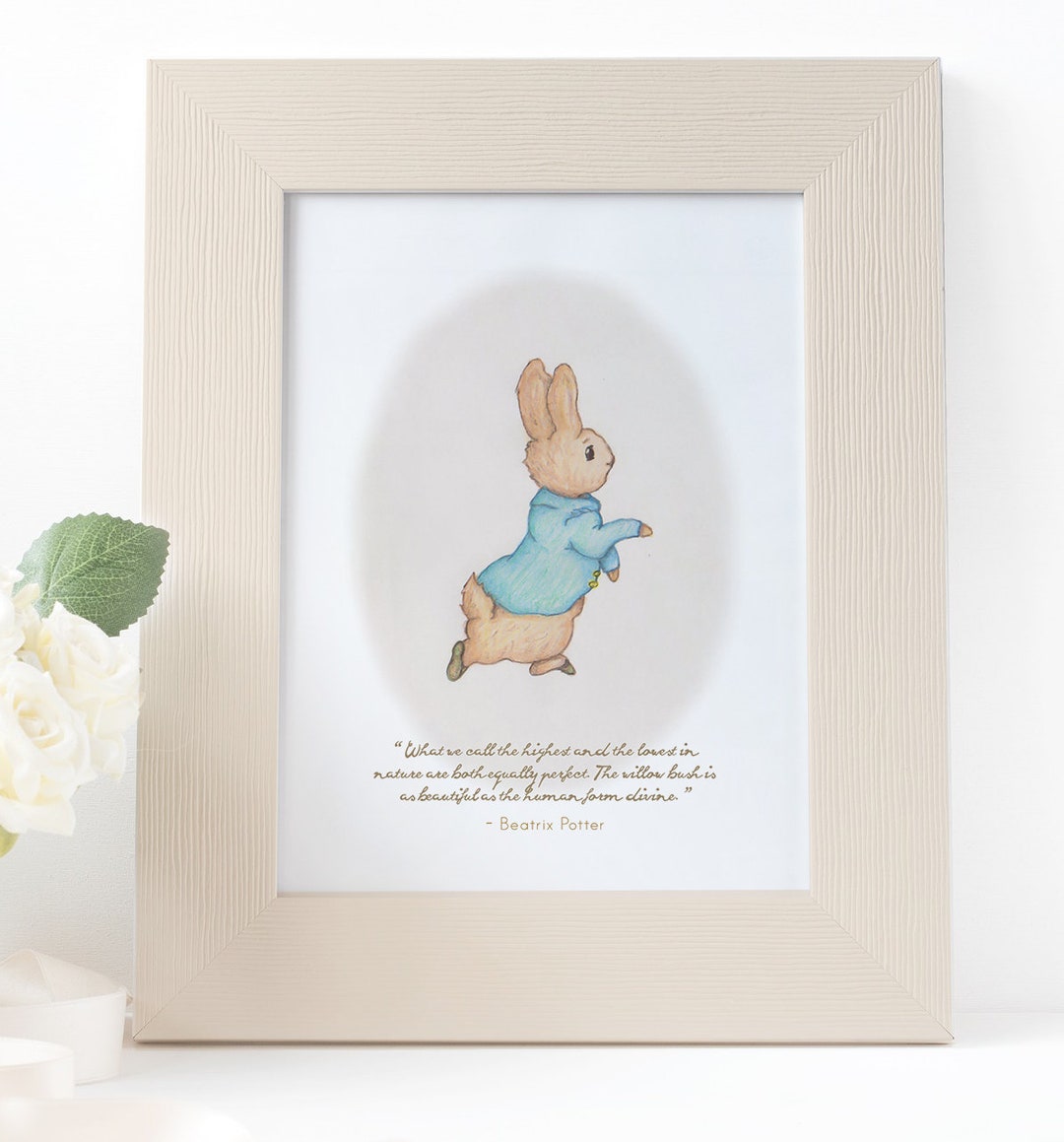 Little Peter Rabbit | 5x7 Art Print - Etsy