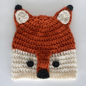 Crochet Fox Hat - Custom Winter Hat - Fisherman Beanie - Crochet Beanie Men - Custom Bucket Hat - Personalized Beanie