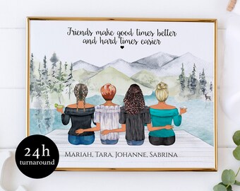 Lake Friends Gift Etsy