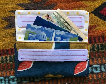 Cloth wallet / change purse / business card holder