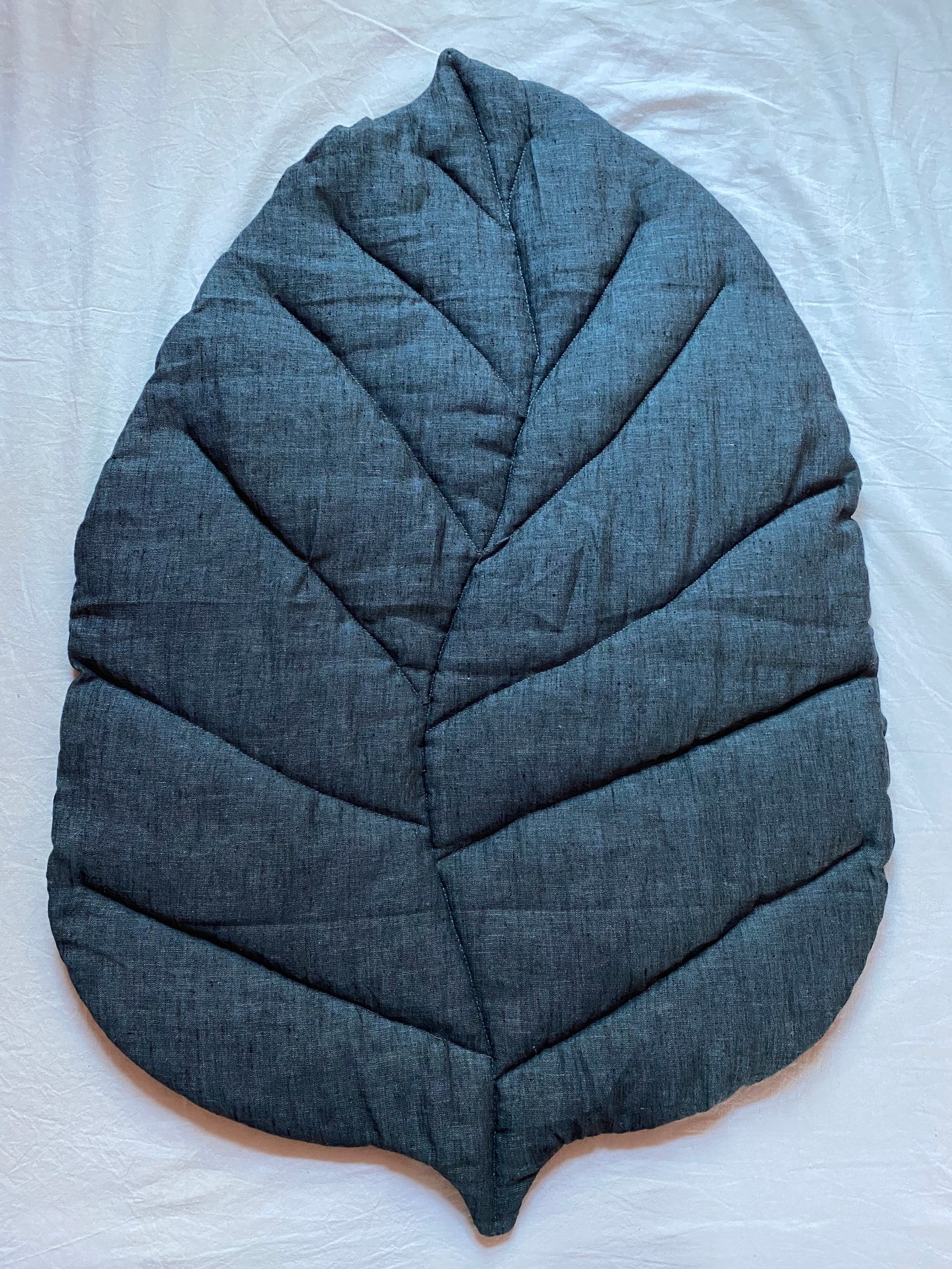 Leaf mat leaf play mat floor play mat cotton leaf mat Etsy