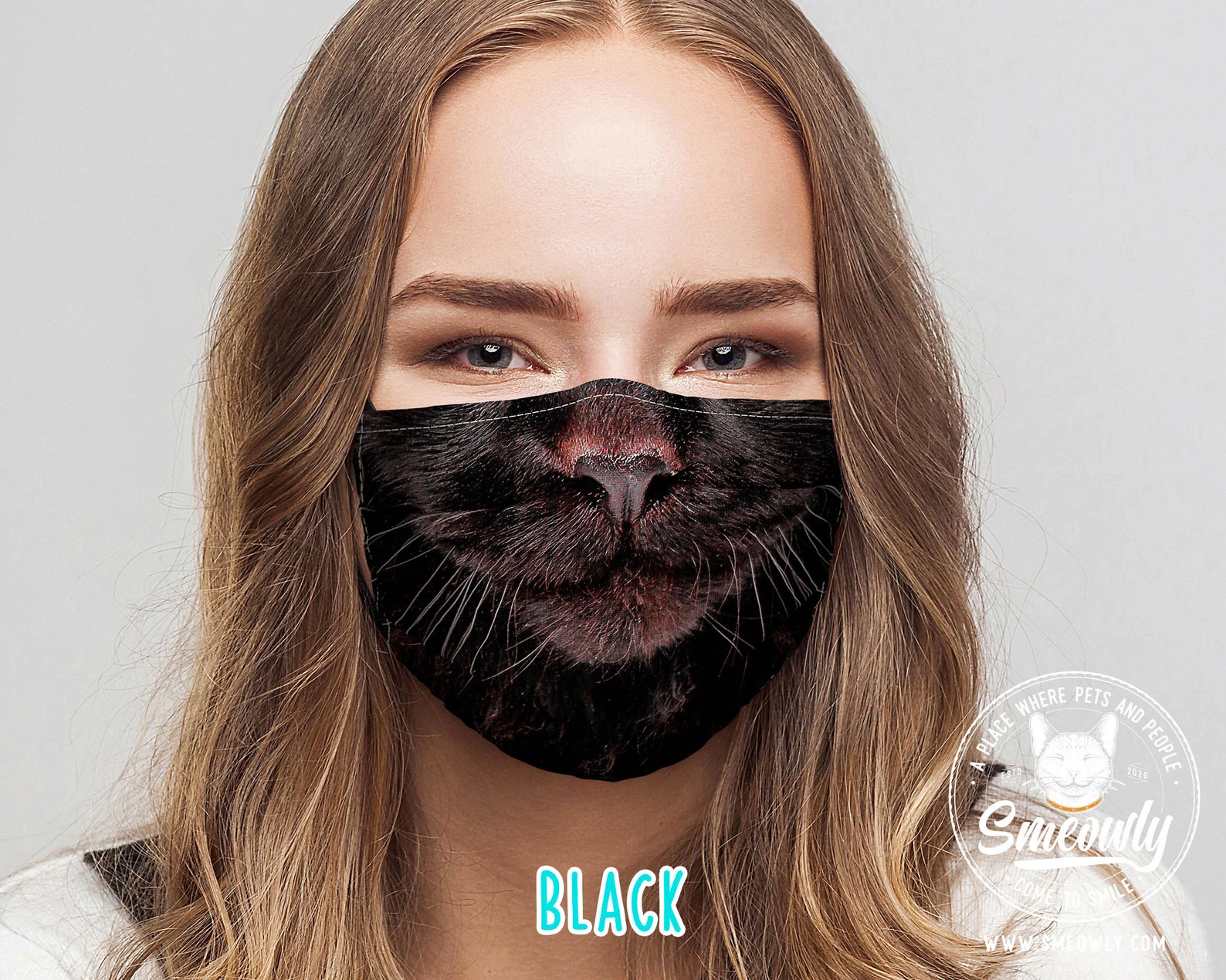 Maine Coon Face Mask Cat Face Mask Animal Face Mask Cat Etsy