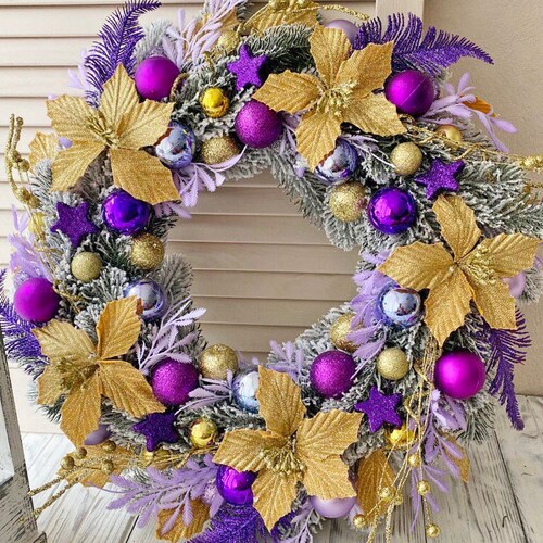 Winter Wreath Mint Wreath for Front Door Holiday Home Decor Etsy