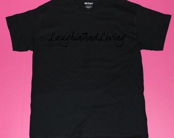 Download Free Black tshirt mockup mock-up template pink background PSD Template