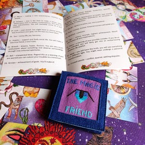 The entire Magic Friend set including reading cloth, cards, instructions, and pouch.