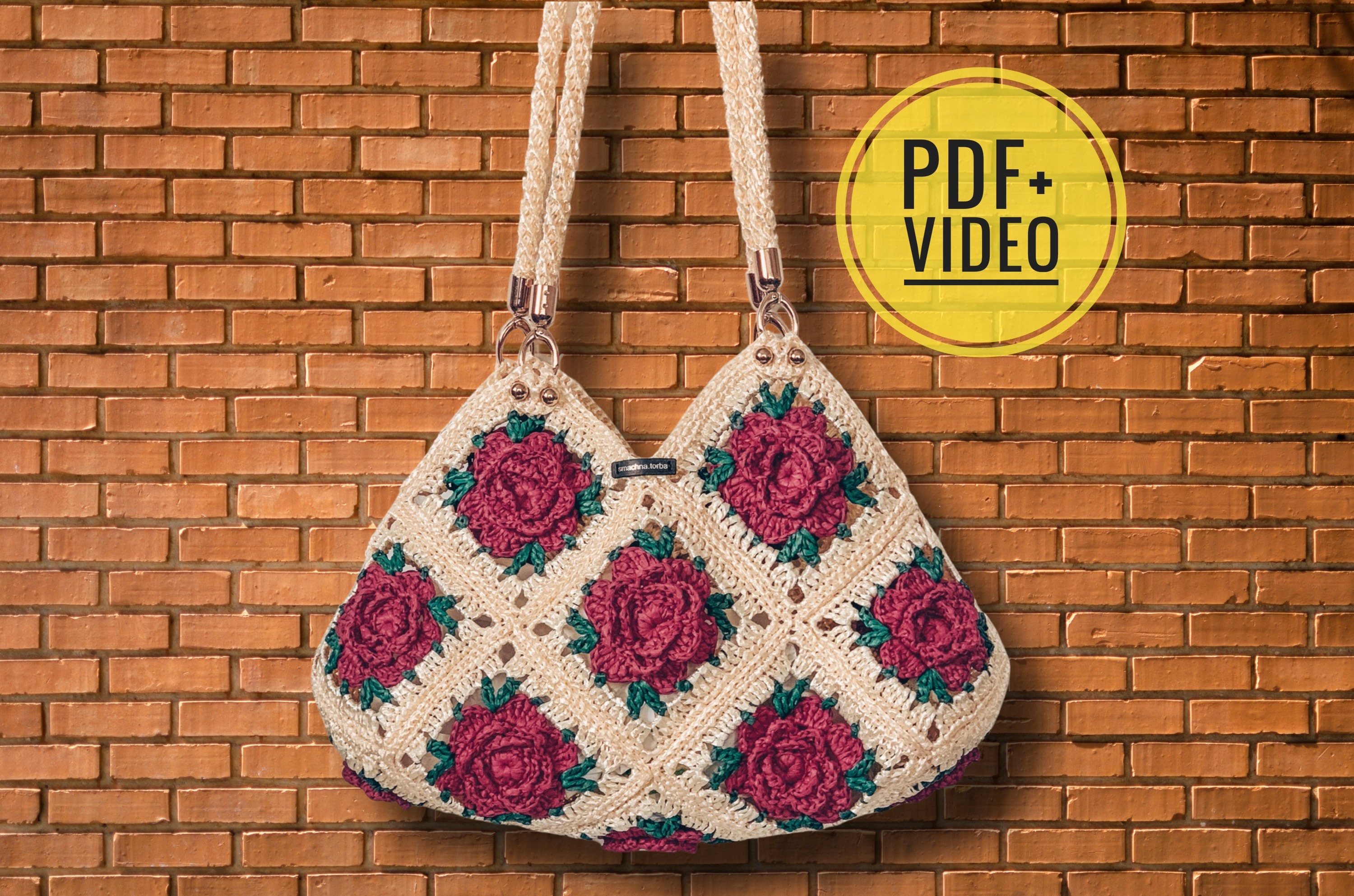 Dolly Vintage Crossbody Bag, PDF Pattern and Instructional Video