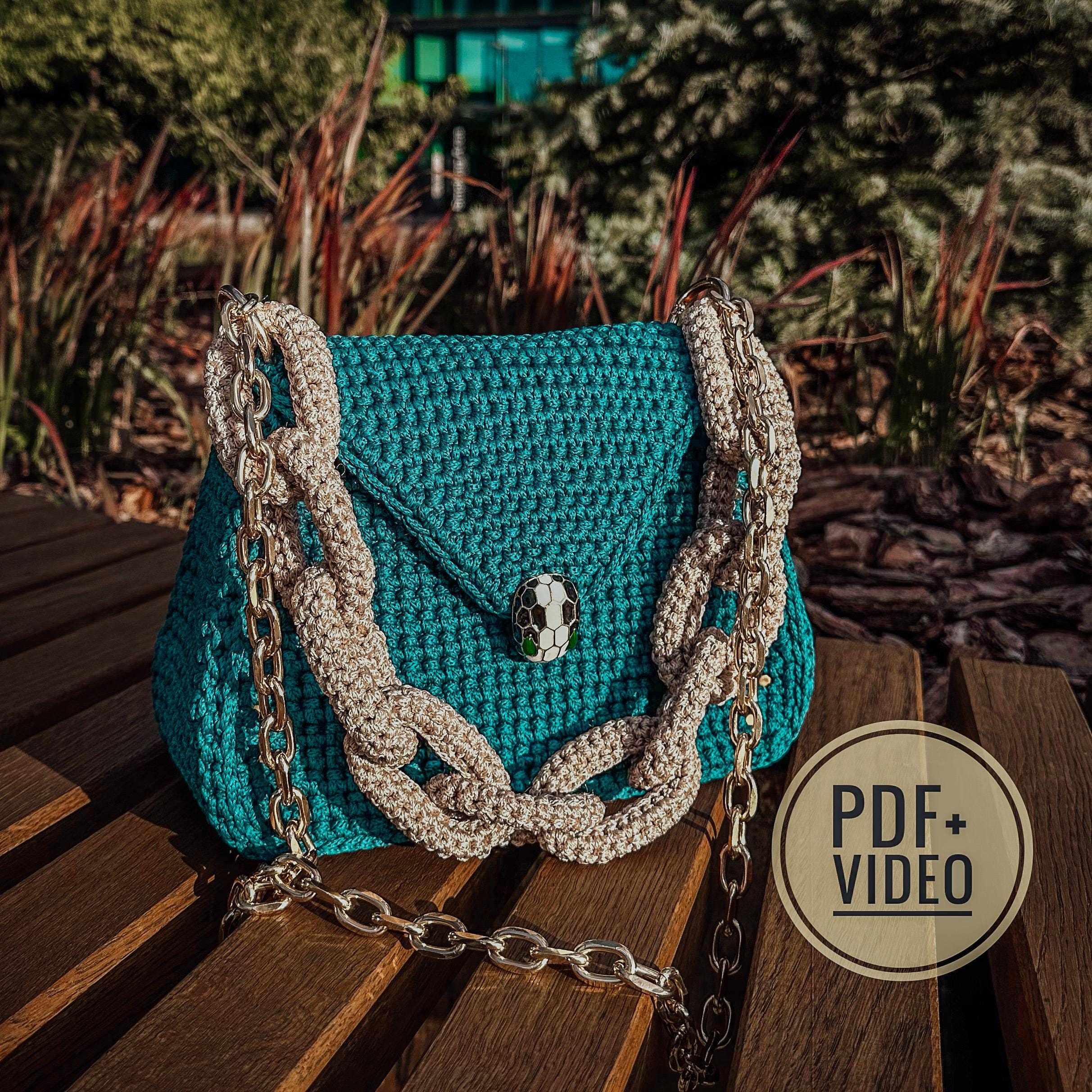 Tutorial tracolla per borsa uncinetto 💖 #momiscrochet