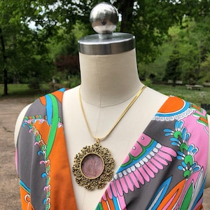 PSICADÉLICO Vestido DON LUIS anos 70/Vestidos de grife anos 70/Don Luis/Vestidos anos 70/Vestidos anos 70/Don Luis de Espana/Vestidos de duas peças/Condição impecável
