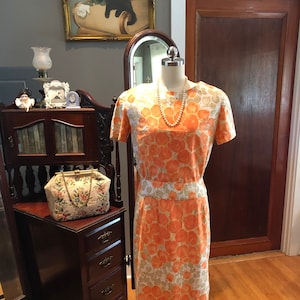 HANDMADE Two Piece DRESS/60’s Two Piece Skirt Set/Vintage 60’s Skirt and Blouse/60’s Dresses/Vintage Dresses/Two Piece/Near MINT Condition