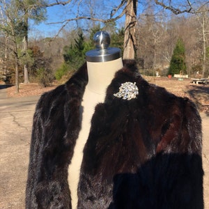 LINDA Jaqueta RANCH MINK dos anos 80/Casaco de vison Ranch/Peles dos anos 80/Casacos de pele vintage/Jaqueta de pele dos anos 80/Visons Ranch/Dallas Furrier/Condição quase perfeita