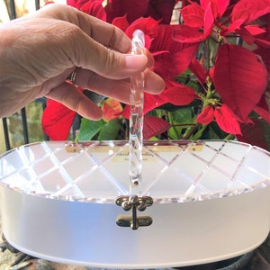 RARE LUCITE HANDBAGS/Florida Handbags/Lucite Purses/Florida Purses/50&#39;s Lucite Handbags/Vintage Lucite Purses/Lucite Bag/Near Mint Condition