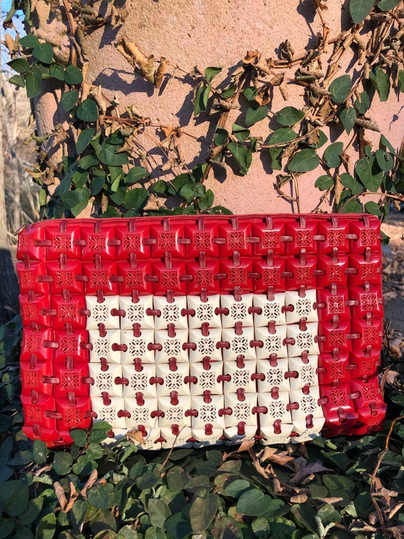 Reserved/1940's PLASTICFLEX Clutch/40's Clutches/4