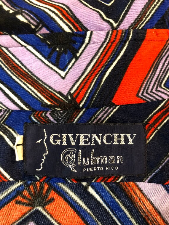 RARE GIVENCHY Unisex Shirt/70's Men's Shirt/70's … - image 9