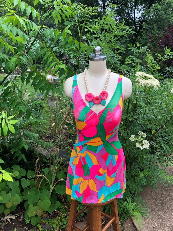 RARE 60's Psychedelic Swimsuits/60's Swimsuits/Vin