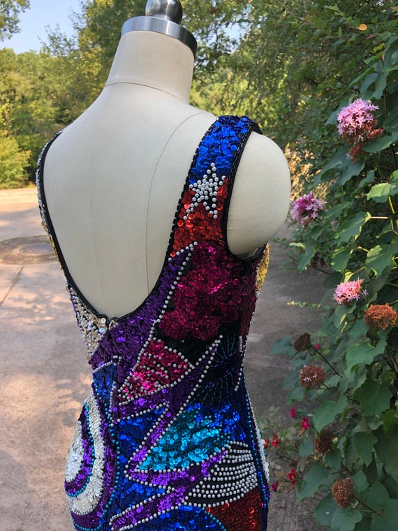 Sequin Dresses/Sequins/80's Dresses/80's Dress/Aly