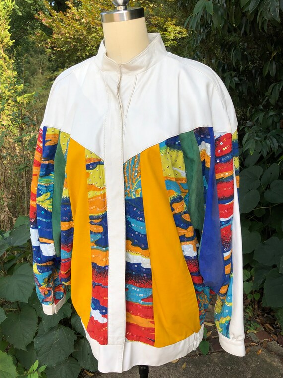 80's Leather Jacket/80's Jackets/Leather Jackets/V
