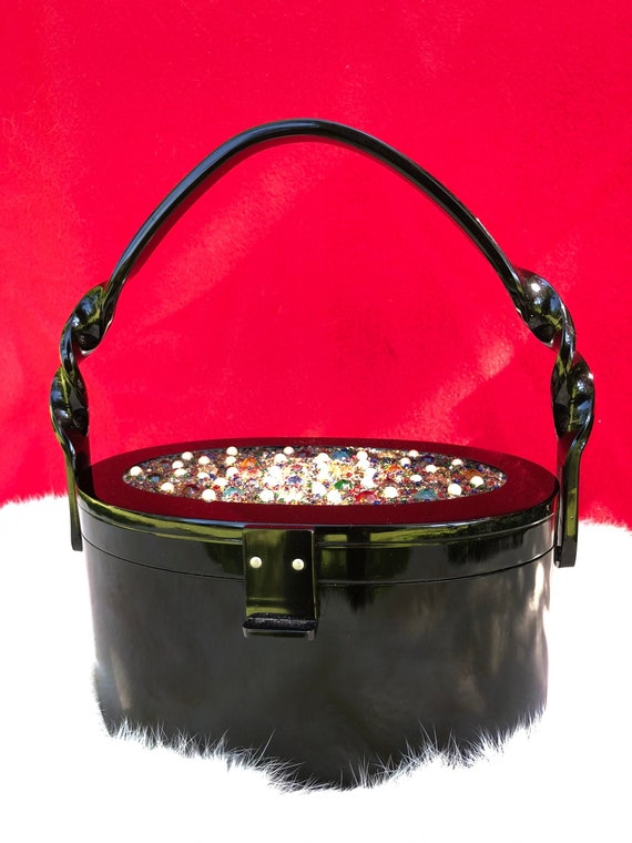 WILARDY JEWELED Lucite Handbags/Lucite Handbags/Lu